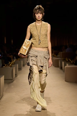 Coach Spring 2027 Denim - Look 5 Relaxed Americana Silhouette